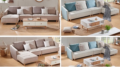 sofa góc phong cách thanh lịch