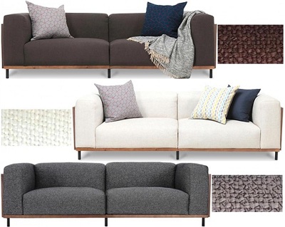 Ghế sofa phòng khách bọc nỉ cao cấp