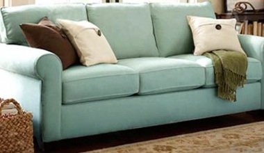 Ghế sofa màu xanh