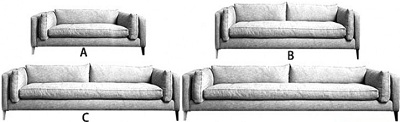 Ghế sofa băng dài 2m2