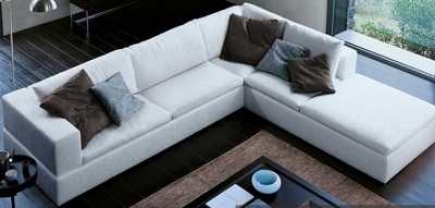 ghế sofa thiết kế vuông tới từng đường nét