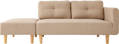 ghế sofa nhỏ gọn 1m35 mầu be
