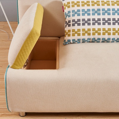Ghế sofa có hộc phụ để đồ