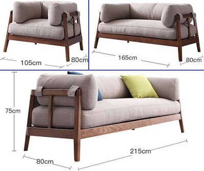 Ghế sofa 2 chỗ, 3 chỗ ngồi