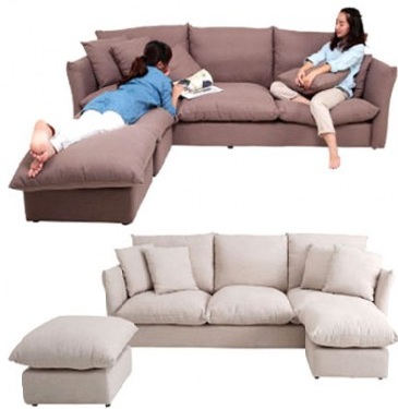 Ghế sofa mầu nâu