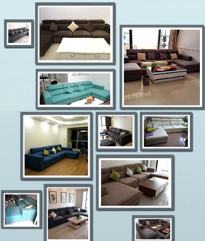 Mẫu ghế sofa góc phòng khách