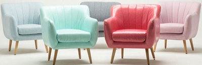 ghế sofa nhỏ gọn đọc sách trong phòng làm việc
