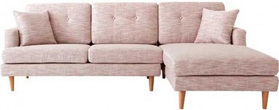 Ghế sofa màu hồng