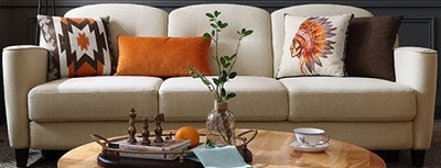 Ghế sofa văng bọc nỉ màu xám