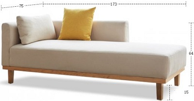 Thiết kế ghế sofa văng dài