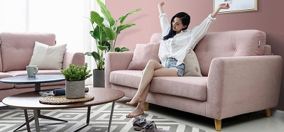 Bộ ghế sofa đơn, băng dài, đôn