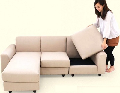 Ghế sofa màu be dài 220cm