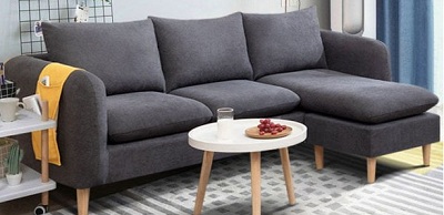 Ghế sofa góc bọc nỉ