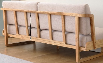 khung ghế sofa băng gỗ tự nhiên