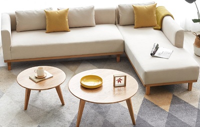 Ghế sofa văng bọc nỉ