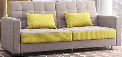 Ghế sofa 210cm bọc nỉ xám