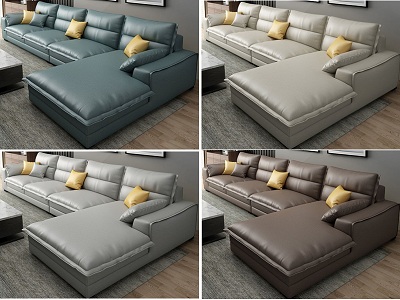 Ghế sofa bọc da 3m45 đẹp