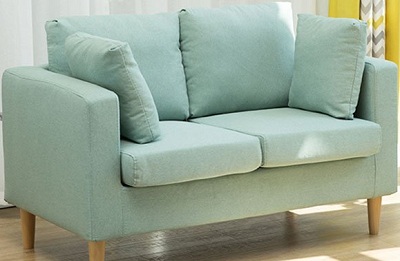 Ghế sofa bọc vải nỉ 1m74