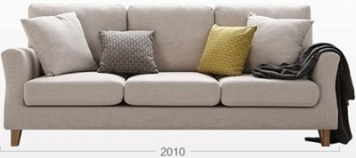 Thiết kế Ghế sofa bọc nỉ Kích thước 201 x 80 x 87cm Dài x Rộng X Cao GSF194