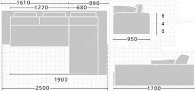 Thiết kế Ghế sofa bọc nỉ GSF161