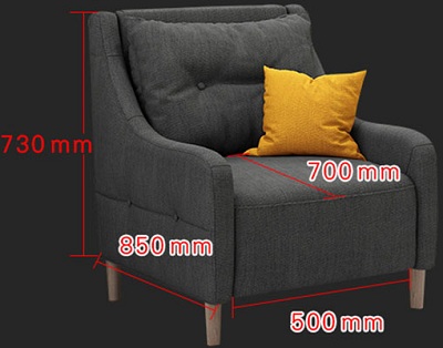 sofa nỉ hiện đại khung gỗ tự nhiên