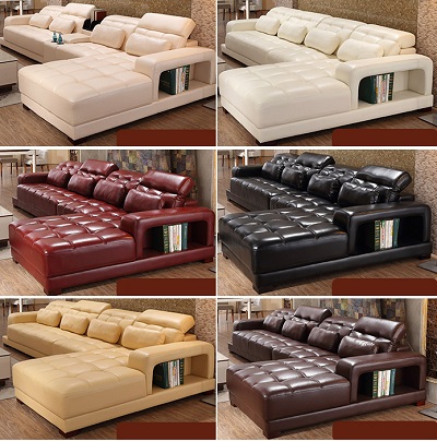 Mẫu ghế sofa bọc da công nghiệp