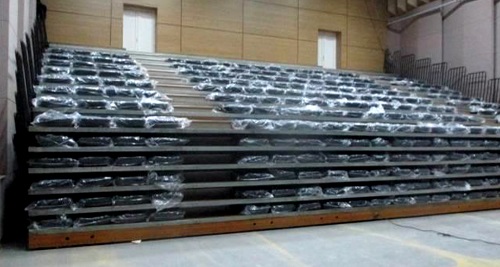 Hệ thống ghế đa năng xếp gọn Kotobuki Sea CS-01 trường quay đài truyền hình an ninh TV