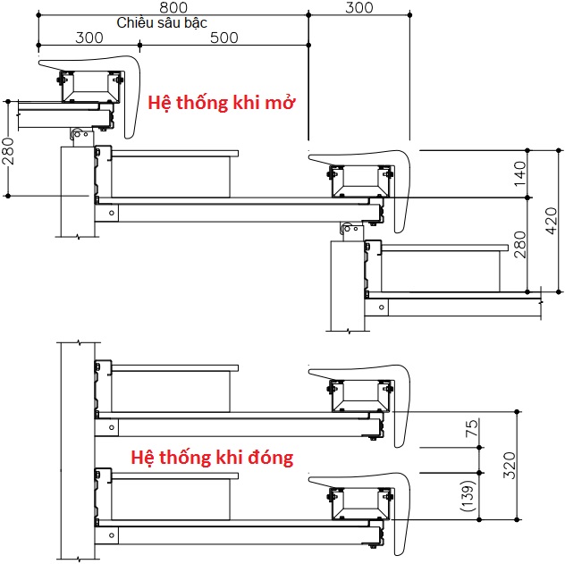 Bản vẽ chi tiết ghế Kotobuki Sea RSP-SS07