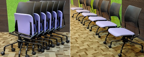 Ghế xếp ngang Gauss Chair TM 566