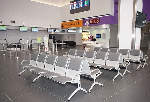 Ghế chờ Gauss Chair KUB 201 FM bố trí nhà ga, sân bay, bệnh viện