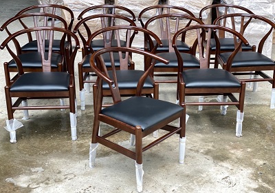 Ghế ăn bọc da có tay GCL23 g23