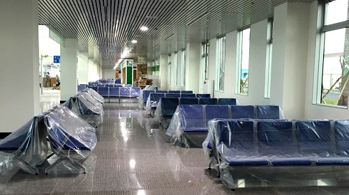 Ghế băng chờ Kotobuki Sea FC-5043 sảnh hành lang