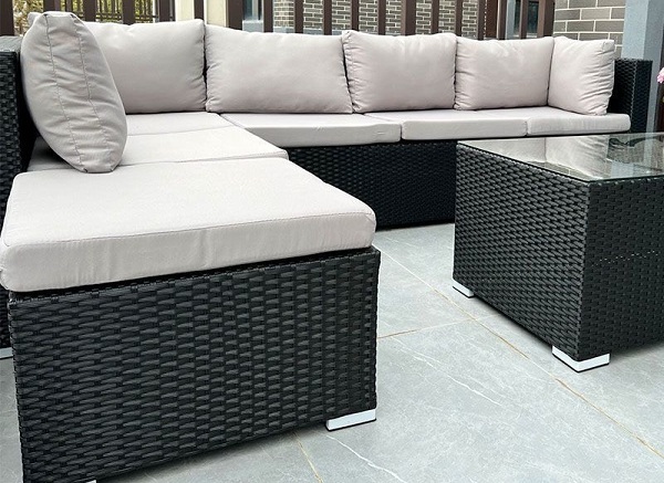 Bàn ghế sofa mây giả nhựa SFN14