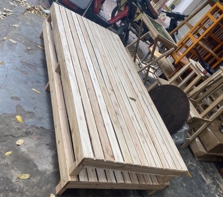 dát phản hộp 120, 160, 180 x 200 x 30cm có chân