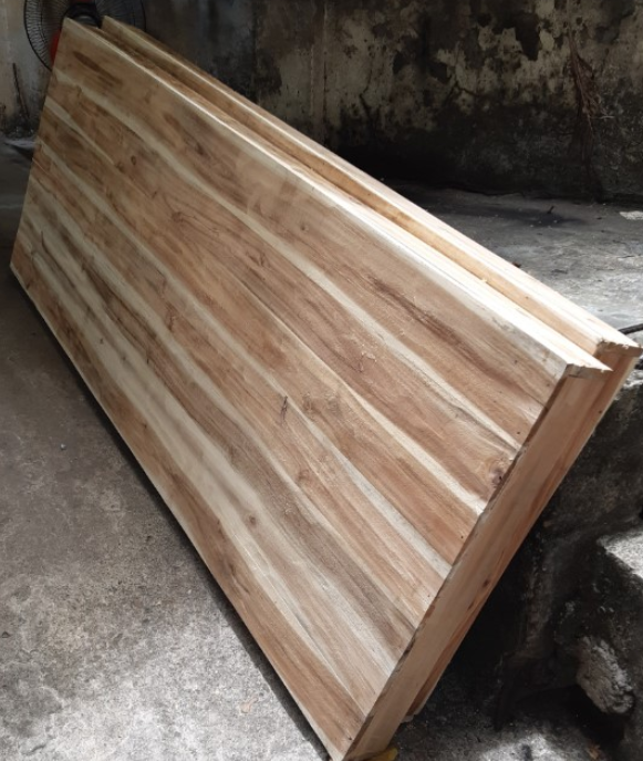 Dát phản hộp mặt nan gỗ quế tự nhiên PG03 Rộng 160 hoặc 180 chia 2