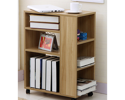 Kệ sách di động gỗ công nghiệp giá rẻ KTV74