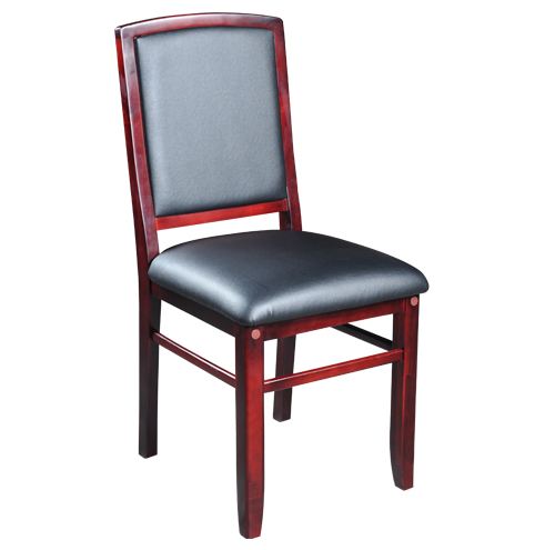Ghế Hội Trường Gỗ tự nhiên GHT03 thiết kế Rộng 420 x Sâu 515 x Cao 955 mm sử dụng Gỗ tự nhiên Acacia, Đệm tựa bọc PVC, 4 chân được thiết kế vững chắc