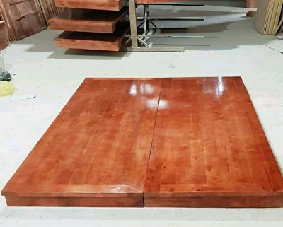 Phản hộp dát bệ quây rộng 1m8 Rộng 180 x Dài 200 x Cao 10 cm