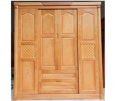 Tủ gỗ verneer cánh vòm