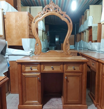 Bàn phấn son gỗ xoan đào cổ điển BP61