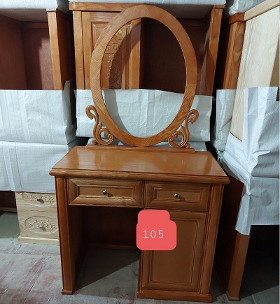 Bàn trang điểm gỗ xoan thiên nga hiện đại BP62