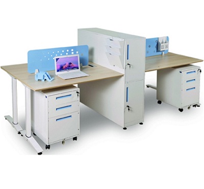 Module Bàn nhân viên 4 người ngồi BHV171 bàn chữ nhật 4 người ngồi UNMD04CS3