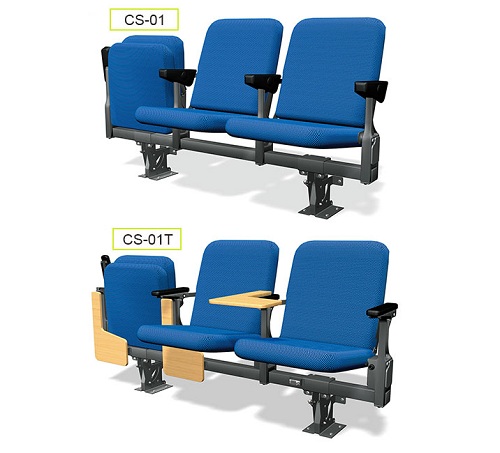 Ghế hội trường kotobuki Sea CS-01 & CS-01T bọc vải 3d hiện đại công nghệ nhật bản
