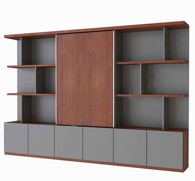 Tủ lãnh đạo cao cấp verneer kết hợp melamine TVP04