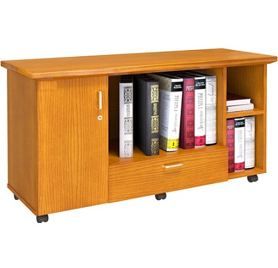 Tủ phụ để file tài liệu gỗ công nghiệp Verneer Màu nâu vàng TDN75 tpv1