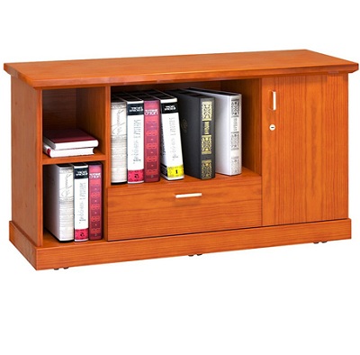 Tủ phụ gỗ công nghiệp melamine Màu nâu vàng TDN79 thiết kế đẹp tpv3