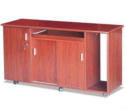 Tủ phụ di động Cánh lùa, cánh mở có khóa Màu nâu TDN70 TP02