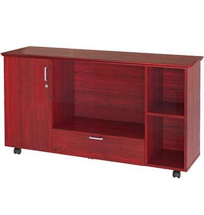 Tủ phụ di động hình chữ nhật hiện đại Màu nâu TDN72 có bánh xe tp04
