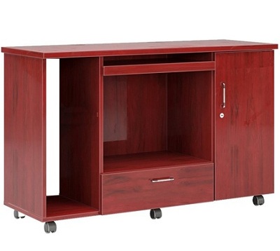 Tủ phụ bàn máy tính ngăn để CPU Màu nâu TDN74 Rộng 1200 x Sâu 400 tp06h2