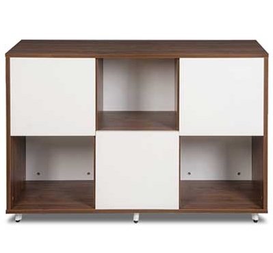 Tủ tài liệu thấp 2 mặt, 3 buồng, cánh cố định TVP42 2 mặt 3 khoang LUX850-3T1